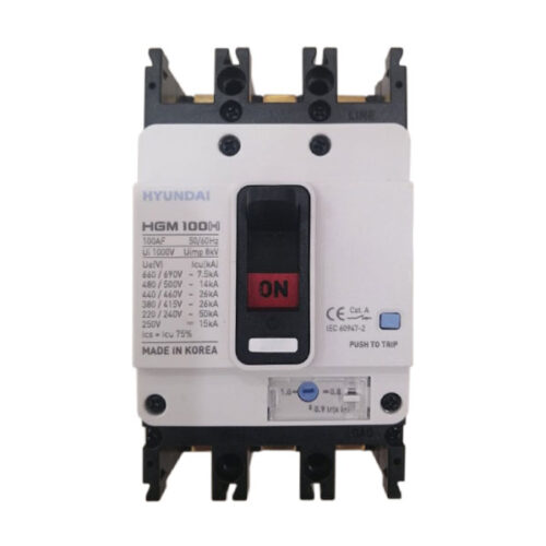 HGM800S 3P MCCP قاطع ھونداي 800 امبیر معیاري