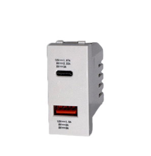 ابريز شاحن (USB)+(Type c)