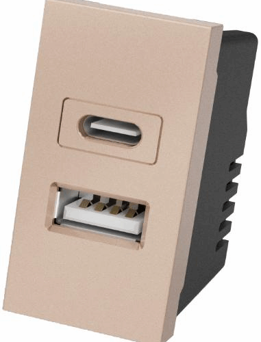 ابريز شاحن 5V 3A C +T USB مجوز