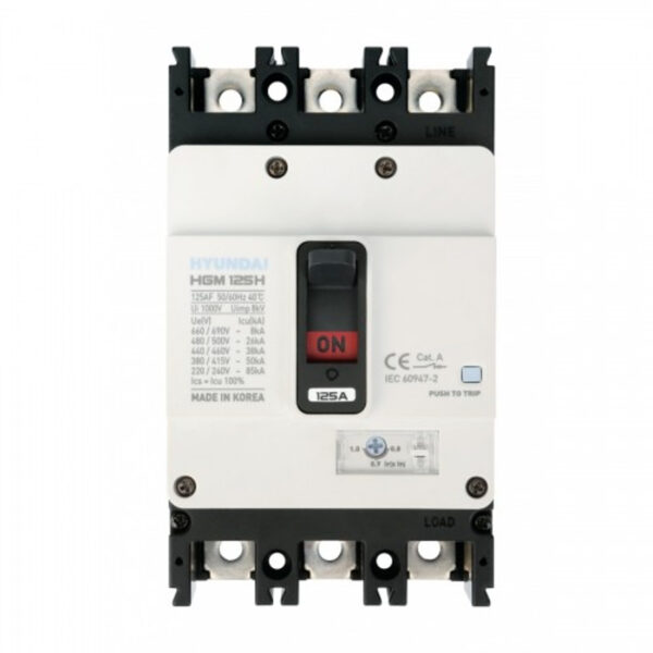 HGM400E 4P MCCP قاطع ھونداي 400 امبیر 3