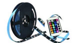 حبل إنارةRGB 5V ليد5M  مع ريموت  T.V