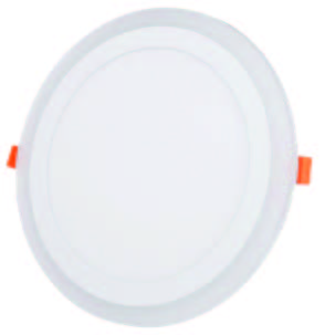 سبوت داخلي ليد  6500k  3+6w إطار أحمر فتحة 10cm