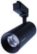 Traclight flashlight black 10w 4000k-3000k