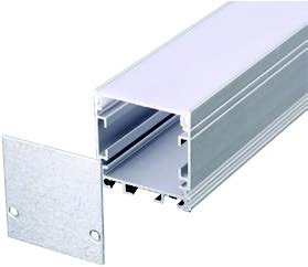 ألمنيوم بروفايل ظاهر عرض30*20 مم (3m)