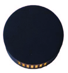 8W 3000K إنارة ليد جدارية دائري اسود - RD