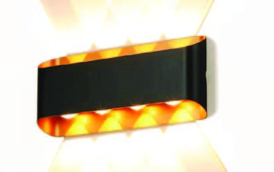 8w   3000K إنارة ليد جدارية -اسود 141