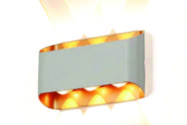 6w 3000K إنارة ليد جدارية -ابيض - اسود 139