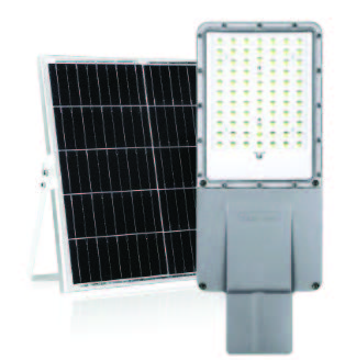 وحدة إنارة شوارع سولار ليد 400w 6500k موديل  06