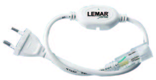 وصلة حبل إنارة ليد 8A 12mm