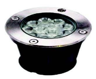 سبوت ارضي فارغ  قياس   COB  (12.9*11.6*8.8) 12W 3000K
