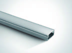 بروفايل المنيوم قياس  7x17 MM  ظاهر