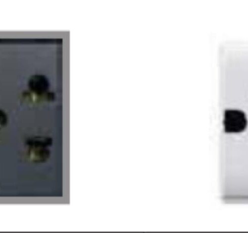2P+E 16A 250V-127V ~ مقبس أمريكي , مستقطب , وحدة 1